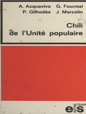cover image of Chili de l'Unité populaire